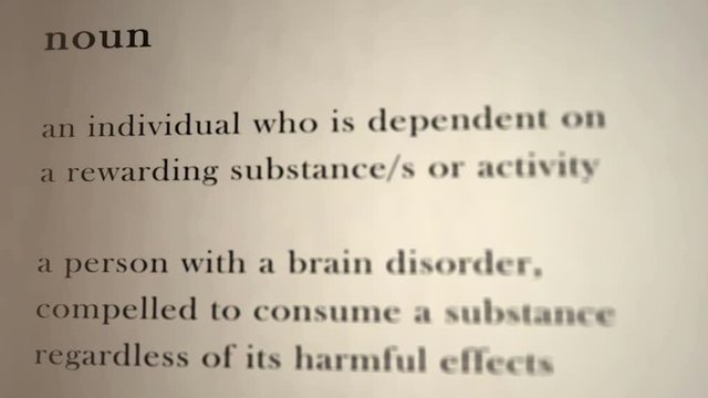 Addict Definition  