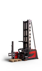 Kombistapler Ölfässer freigestellt