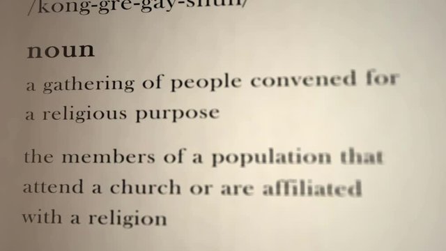 Congregation Definition  