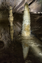 Stalagmite the cave