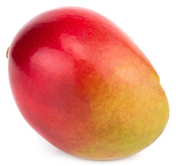 Mango isolated on white background Clipping Path