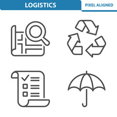 Logistics & Delivery Icons
