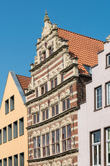 Fototapeta premium Schöninghsche Haus in Norden in Ostfriesland