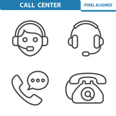 Call Center Icons