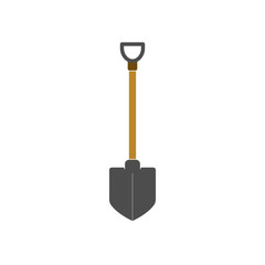 Building, construction, dig, garden, industry, shovel icon. Vector illustration, flat design.