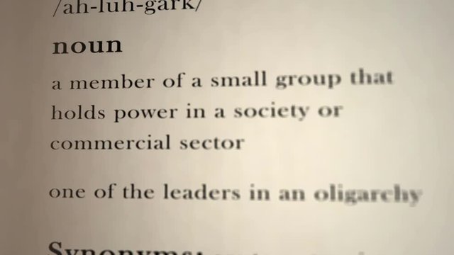 Oligarch Definition  