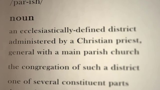 Parish Definition  