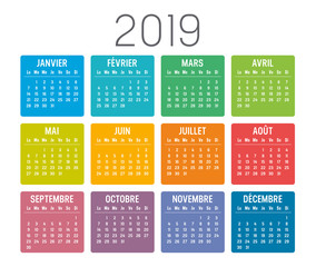 Calendrier Agenda 2019