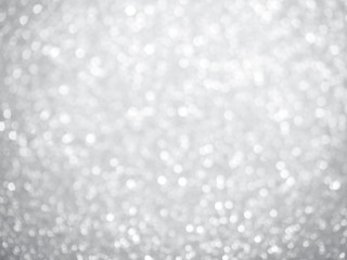 defocused abstract silver lights background