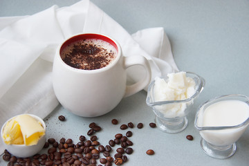 bulletproof coffee recipe keto. it works ketogenic diet.