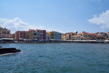 Obraz premium Die Stadt Chania auf der Insel Kreta