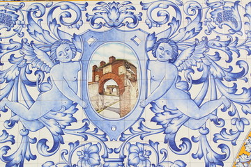 Ceramic tiles from Talavera de la Reina