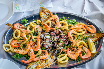 Seafood dish