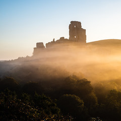 Obraz premium Corfe Castle