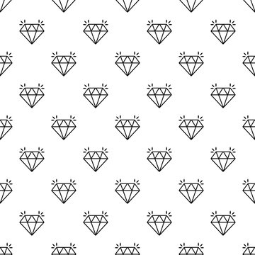Mine diamond pattern vector seamless repeating for any web design