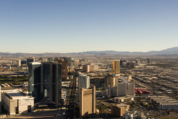 Fototapeta na wymiar Beautiful panoramic view of Las Vegas