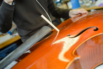 fixing a cello