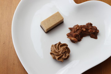 Pralinen als Dessert