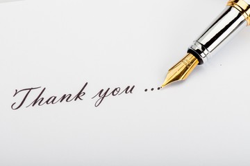 Iridium Point Fountain Pen and Inscription 