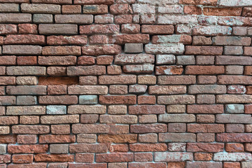 ancient brick wall