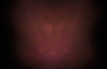 Red fractal glowing pattern. Fantasy fractal texture. Digital art. 3D rendering. Computer generated image.