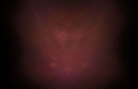 Red fractal glowing pattern. Fantasy fractal texture. Digital art. 3D rendering. Computer generated image.