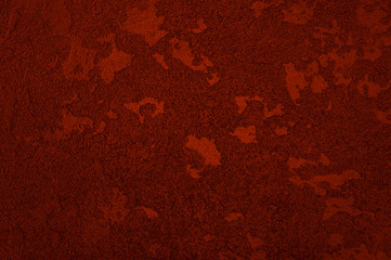 red Venetian decorative plaster