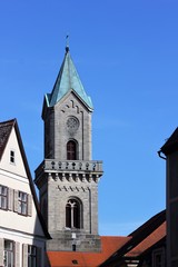 Fototapeta premium Cityscapes Details Bamberg / Germany architecture is characterized by a great deal of regional diversity, due to the centuries-long division of German territory into principalities and kingdoms