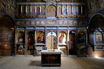 Ukraina, cerkiew, drohobycz, świętego jura, przepiękna, drewniana, zabytkowa © Iwona