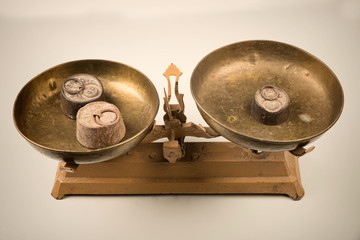 Old scales and weights