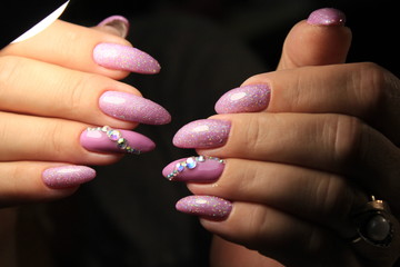 fashion manicure nails