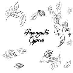 Famagusta Cyprus art poster