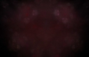 Red fractal glowing lines. Fantasy fractal texture. Digital art. 3D rendering. Computer generated image.