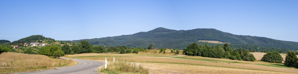 Panorama dans le Val de Villé