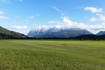 Wiesen im steirischen Hochplateau
