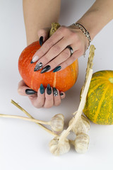 halloween nails 
