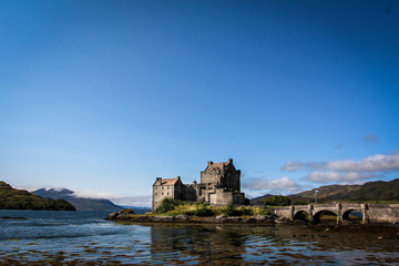 Eilean Donan Castle aus dem Highlander-Film in Schottland