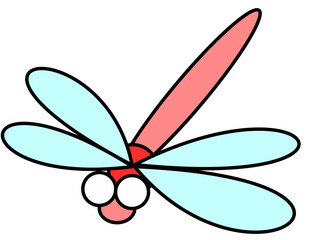 トンボ(赤)