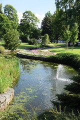 Fototapeta premium Kurpark in Marienbad