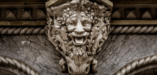 Mask of stone