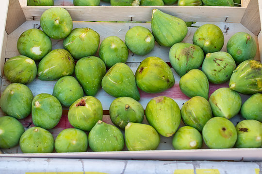 Tasty organic figs at local market