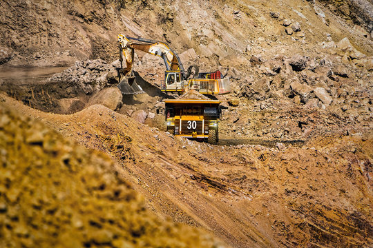 Diamond Mine Open Pit Botswana