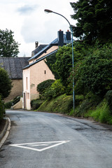 street in a rural town