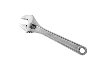Wrench isolated on white background.