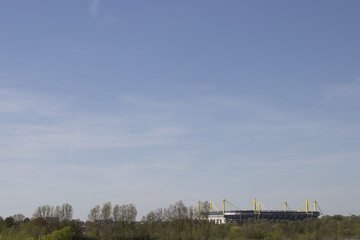 Fototapeta na wymiar Dortmund, Ruhr Area, North Rhine Westphalia ,Germany - April 16 2018: