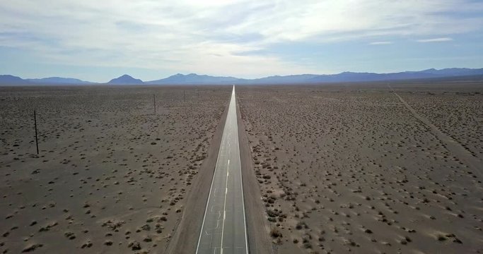 Panoramic landscape of Death Valley in USA