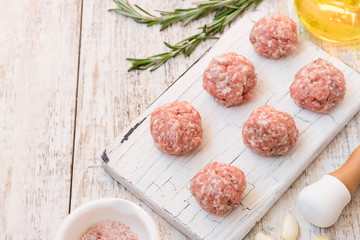 Fresh Beef and Pork Meatballs