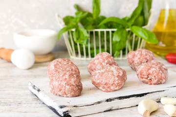 Fresh Beef and Pork Meatballs