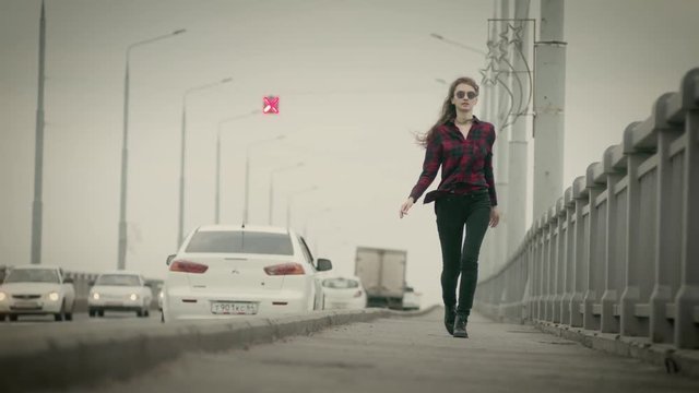 Bridge Along Walking Lada Savenkova