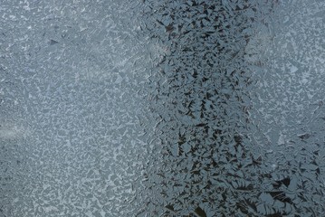gray glass texture with a frosty window pattern
